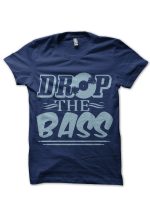 Drop The Bass Navy Blue Tee