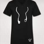 Ear Piece V-Neck