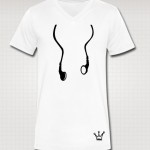 Ear Piece V-Neck