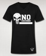 No Excuses V-Neck Swag T-Shirt