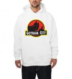 Batman "Gotham City" White Hoodie
