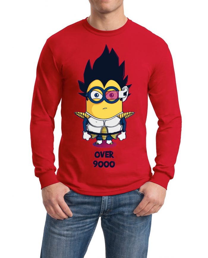 Vegeta Red Full Sleeve Tee