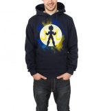 Majin Vegeta Navy Blue Hoodie