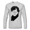 Sherlock Homes Grey Full Sleeve Tee