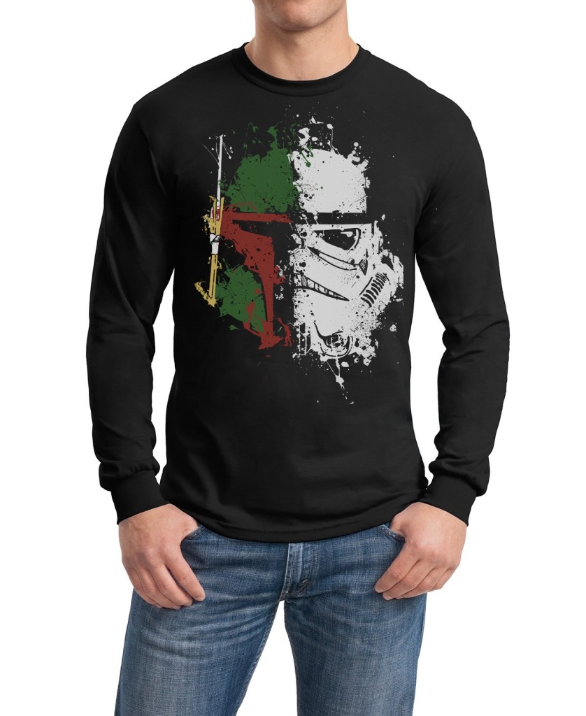 bounty trooper black full sleeve tshirt
