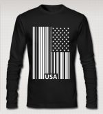 usa bar code full sleeve