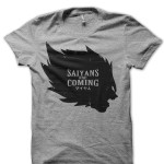 Saiyans Grey T-Shirt