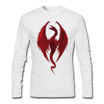 Dragon White Full Sleeve Tee