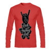 Rock And Fucking Roll Red Full Sleeve Tee