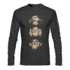 Three Wise Monkeys Black Full Sleeve Tee