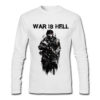 War Is Hell White Full Sleeve Tee