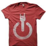 Rock On Red Tee