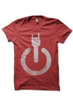 Rock On Red Tee