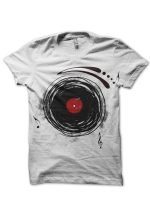 Disc Hole White Tee