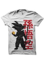 Goku White Tee