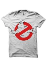 Ghost Buster White Tee