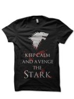 House Stark black Tee
