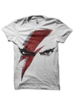 Kratos God of War White Tee