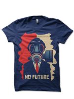 No Future Navy Blue Tee