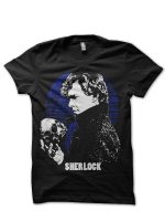 Sherlock Holmes Black Tee