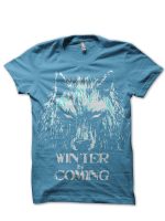 Winter Is Coming Sky Blue Tee
