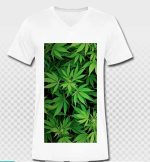 Leaves V-Neck Tee