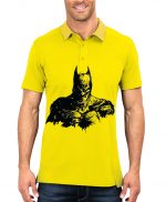 Batman Yellow Polo Tee