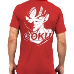 Goku Red Polo Tee