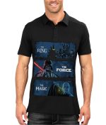 Lords Of Star Magic Polo Black Tee
