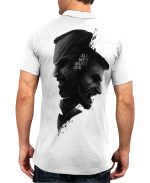 Mountian Vs Viper White Polo Tee