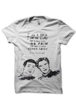 Simon & Garfunkel White Tee