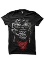 Soldier Ape Black Tee