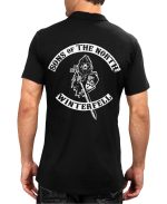 Sons of Winterfell Black Polo Tee