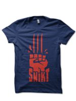 Wolverine Claws Dark Blue Tee (Yellow & Black Available)