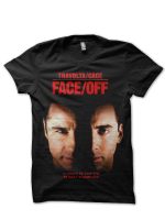 Face Off Black T-Shirt