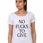 No Fucks To Give Girls T-Shirt