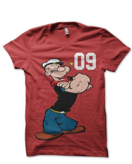Popeye Red T-Shirt