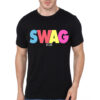 Swag Fabric Black Tee