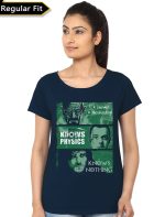 Game OF Bad Theory Navy Blue Top