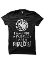 I Am Khaleesi Black Men's T-Shirt