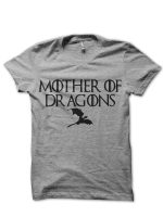 Mother Of Dragons Men's Grey Tee