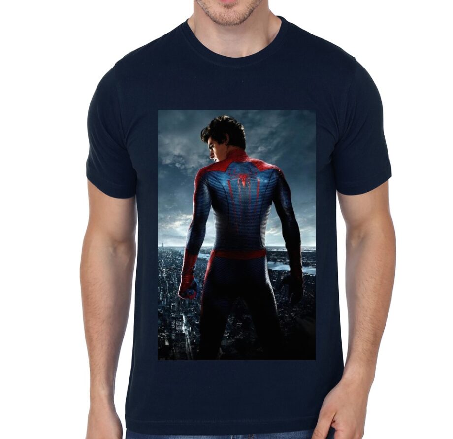 Amazing Spiderman Navy Blue Tee