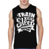 Train Eat Black Vest