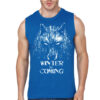 Winter Wolf Blue Vest