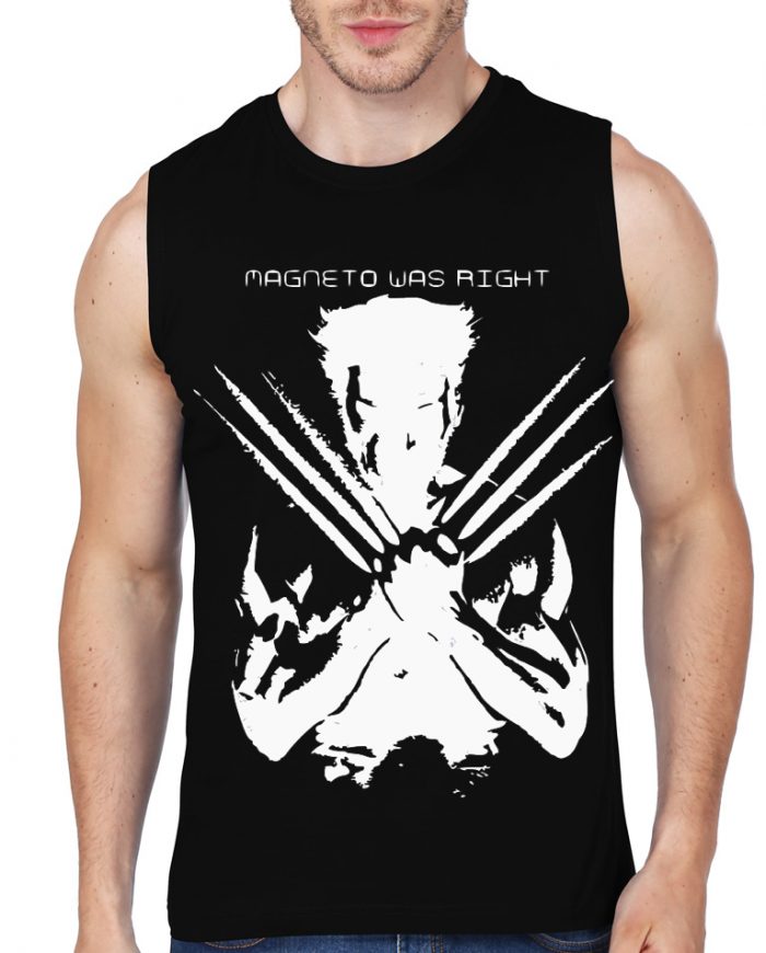 Wolverine Black Gym Vest