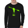 Arrow Black Full Sleeve Tee