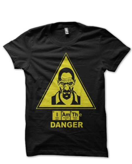 Caution Bad Ahead Black Tee