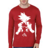 Goku Red Full Sleeve Tee
