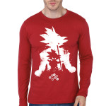 Goku Red Full Sleeve Tee