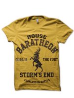 House Baratheon Yellow Tee